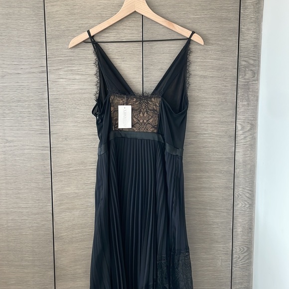 Jonathan Simkhai pleated lace dress size 8 - Picture 8 of 11